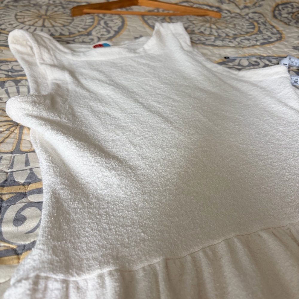 Free People Beach Terry Cloth Sleeveless Maxi Dress, Bathing Suit Cover, Large - Picture 11 of 11